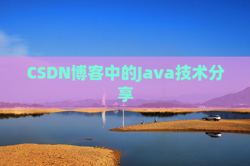 CSDN博客中的Java技术分享
